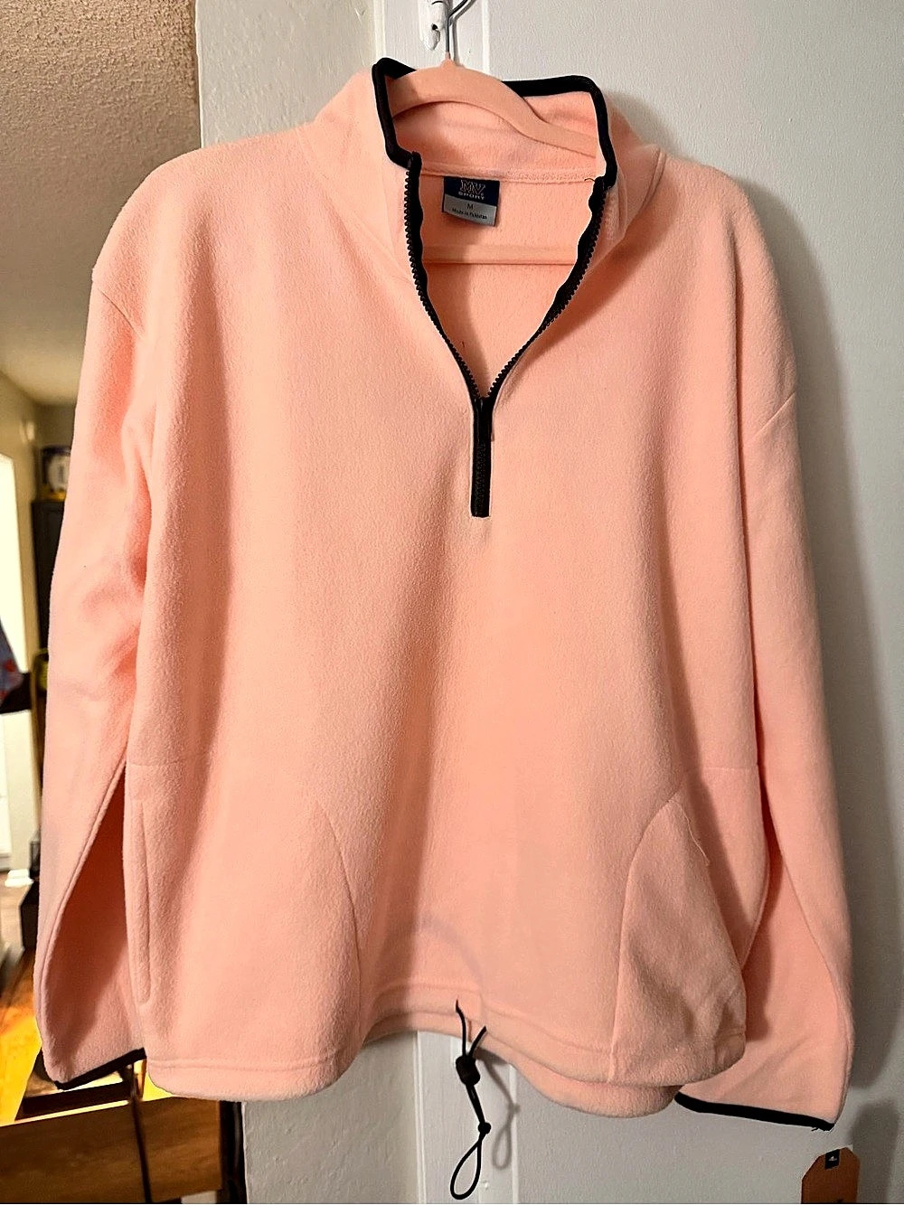 Pink Fleece Pullover